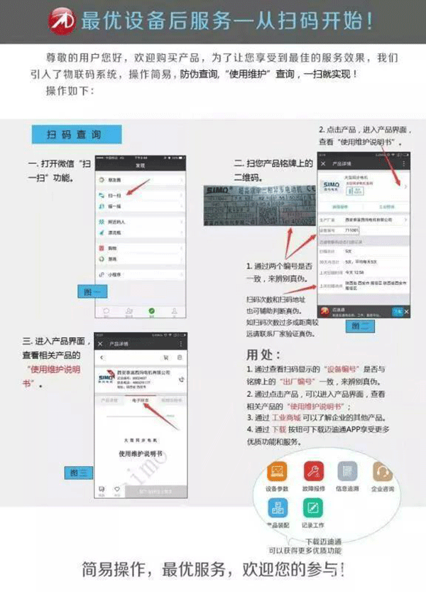 西安泰富西瑪電機2018年1月1日起全面啟用產(chǎn)品防偽碼系統(tǒng)。