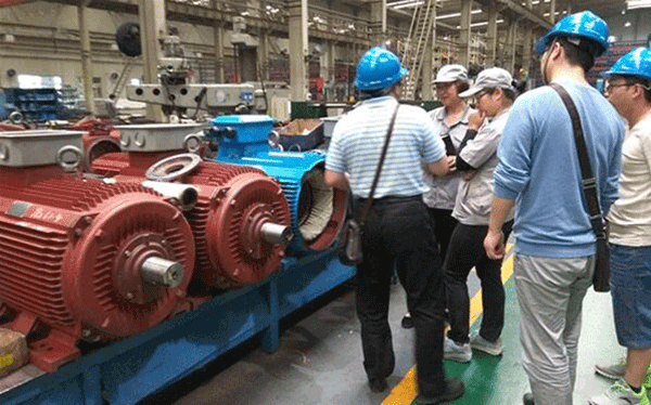 西安泰富西瑪電機(jī)開展安全月安全生產(chǎn)大檢查。