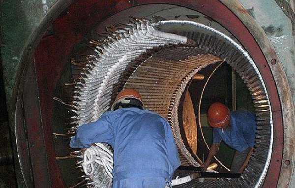 西安西瑪高壓電機(jī)定子線圈接地故障案例解析。